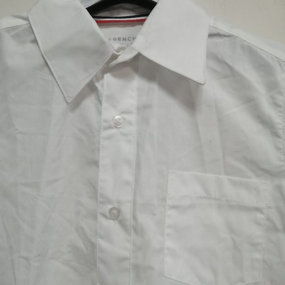 BNWT French Toast Boys Polo Long Sleeves White Size (8) - Picture 5 of 7